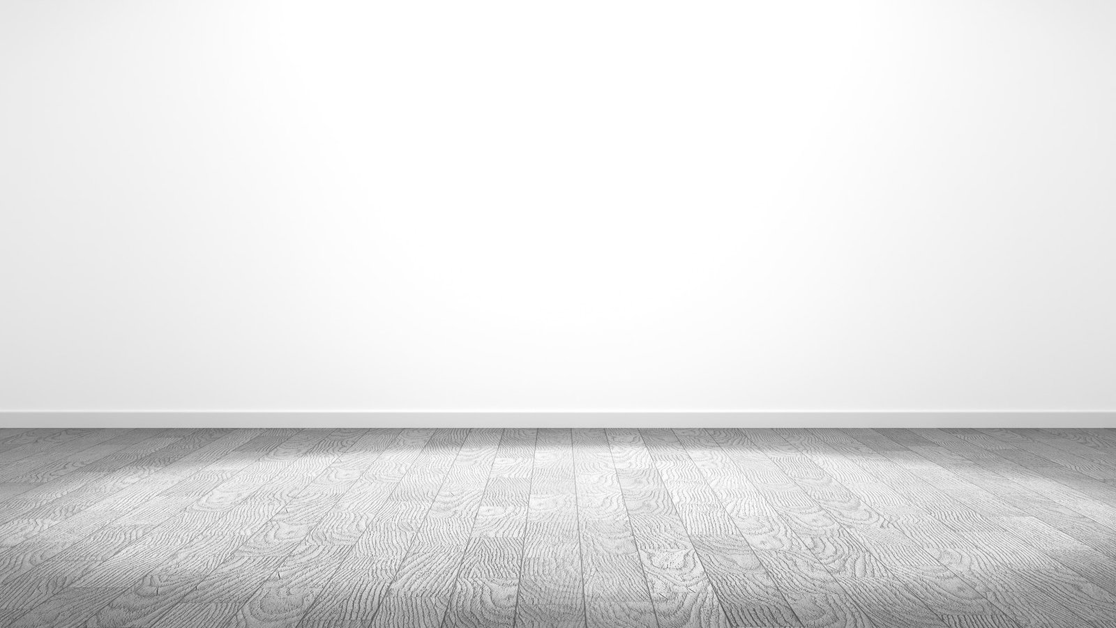 empty room white wall wood parquet floor mock up perspective of minimal interior design